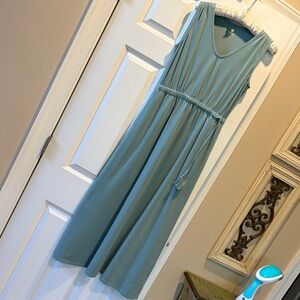 Spartina sage green tank dress extra small